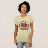 Vintage Retro Coffee Drinker T-Shirt (Devant entier)