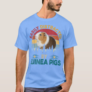Vintage Retro gemakkelijk verstoord door cavia's a T-shirt