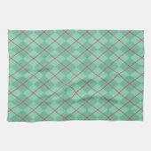Vintage Retro Jacquard de Noël Cuisine Serviette C (Horizontal)