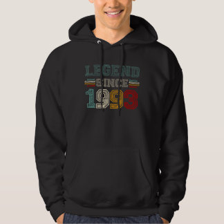 Vintage Retro Legend sinds 1993 Hoodie