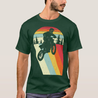 Vintage Retro Motocross Bike Dirtbike Racing T-shirt