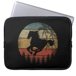 VINTAGE RETRO PAARD LAPTOP SLEEVE