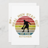 Vintage Retro Pickleball Grappig Kaart (Voorkant / Achterkant)