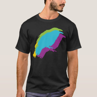 Vintage Retro Raven Bird T-shirt