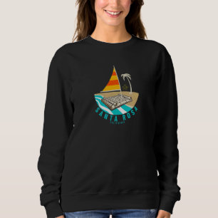 Vintage Retro SANTA ROSA CALIFORNIË PCH GOUDE KUST Trui