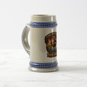 Vintage Retro Vader-dag ontwerp Bierpul