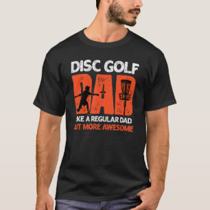 Vintage Retro Vader Disc Golf Kostuum Matching Fam T-shirt