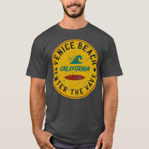 Vintage retro venice beach california t-shirt