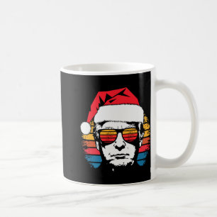 Vintage Retro Zonsondergang Donald Trump Zonnebril Koffiemok