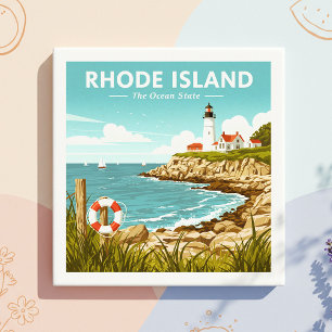 Vintage Rhode Tegeltje