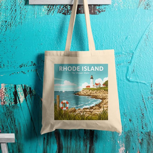Vintage Rhode Tote Bag