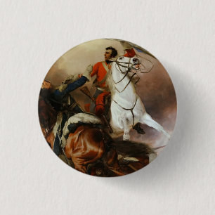 Vintage Richard beantwoordt de strijd voor de norm Ronde Button 3,2 Cm