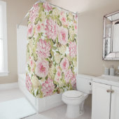 Vintage rideau de douche (En situation)