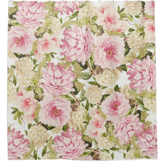 Vintage rideau de douche (Devant)