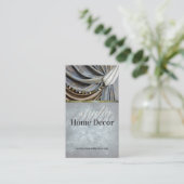 Vintage Rideau Salon Carte de visite classique (Debout devant)