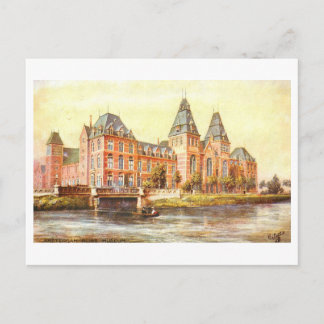 Vintage Rijksmuseum, Amsterdam Briefkaart