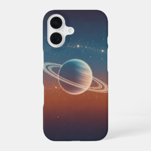 Vintage Ringplaneet iPhone 16 Hoesje