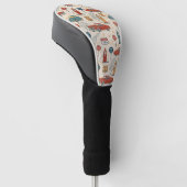 Vintage Road Trip Patroon (2) Golfheadcover (Schuin)