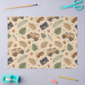 Vintage Road Trip-patroon (3) Tissuepapier (Craft)