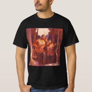 Vintage Robin Hood en zijn vrolijke vrienden door T-shirt