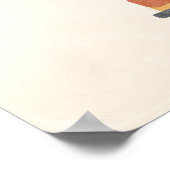 Vintage Robot Poster (Coin)