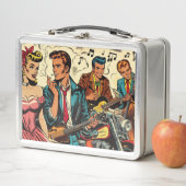 Vintage Rock and Roll-strips uit de jaren 50 (In situ)