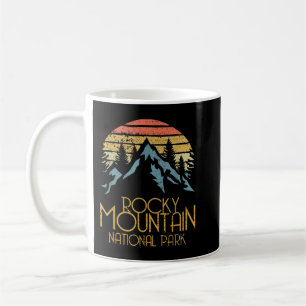 Vintage Rocky Mountains National Park Colorado Ret Koffiemok