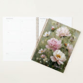 Vintage Romantic Pastel Wildflower Personalized Planner (Display)