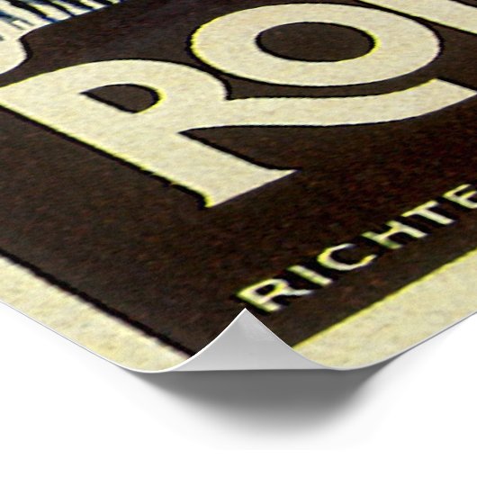 Vintage Rome Poster (Hoek)