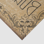 Vintage Roose Bonjour Paris Tissuepapier (Detail)