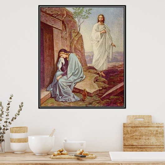 Vintage : rooster - poster (Keuken)