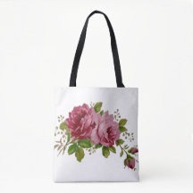 Vintage Rose Elegantie Schoudertas
