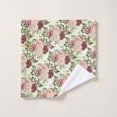 Vintage Rose Floral (Gant de toilette)