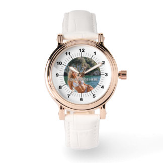 VINTAGE! 🌸 Rose Gold White Watch Horloge