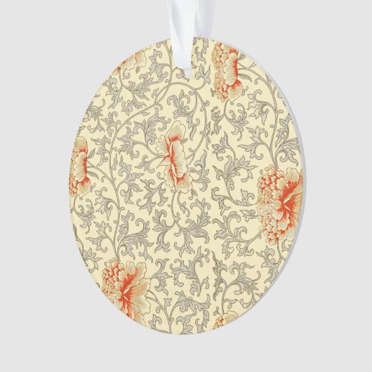 Vintage rose gris botanique (devant)