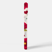 Vintage Roses and Hearts iPhone Case (Achterkant / Rechts)