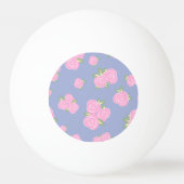 Vintage roses floral pattern pingpongballen (Achterkant)