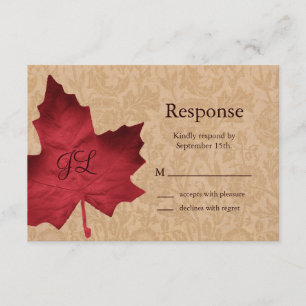 Vintage rouge RSVP