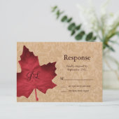 Vintage rouge RSVP (Debout devant)