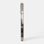 Vintage Rounded City iPhone 16 Hoesje (Linkerkant)