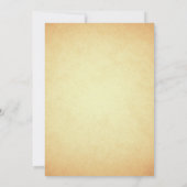 Vintage Royal Fairytale Castle Faire-part de maria (Dos)