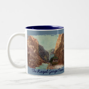 Vintage Royal Gorge Train Coffee Mug