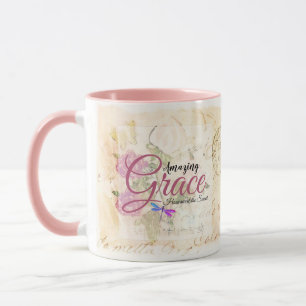 Vintage rozen Amazing Grace Mok
