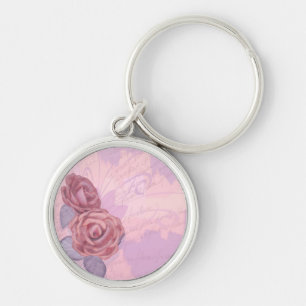 Vintage rozen, keychain