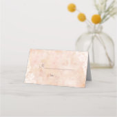 Vintage Rozen Oude papieren bruiloft (Achterkant)