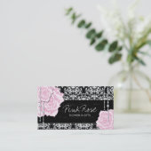 Vintage Rozen Visitekaartjes (Staand voorkant)