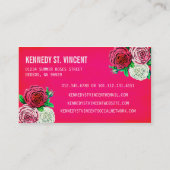 Vintage Rozen Visitekaartjes (Achterkant)