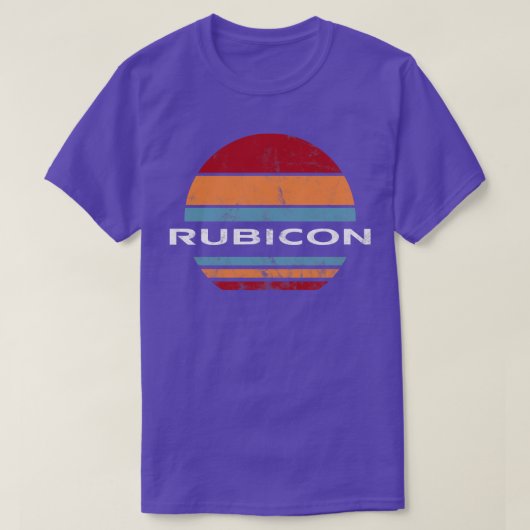 Vintage Rubicon T-shirt (Design voorkant)