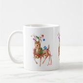 Vintage Rudolph Mug (Gauche)
