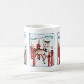 Vintage Rudolph Strutting Mug (Centre)